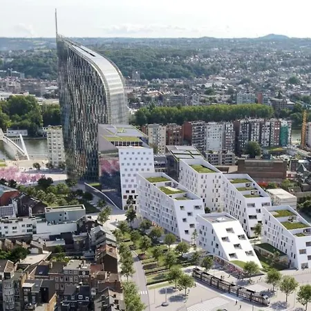 Paradis Express Neuf Face Aux Guillemins Apartment Liege